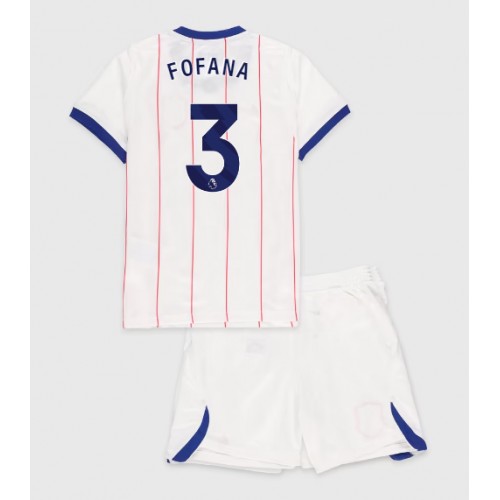 Dětský fotbalový dres Chelsea Wesley Fofana #3 2026-27 Třetí Krátký Rukáv (+ trenýrky)